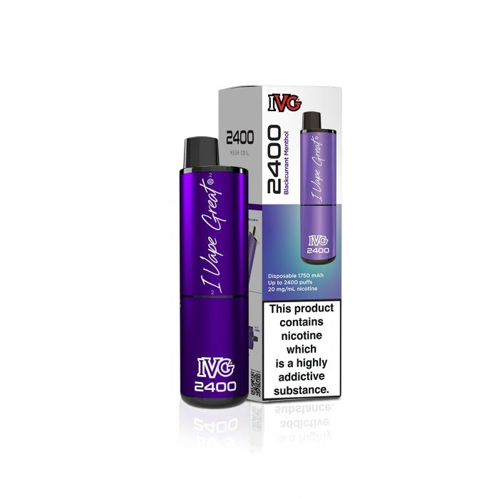Ivg 2400 : Blackcurrant Menthol