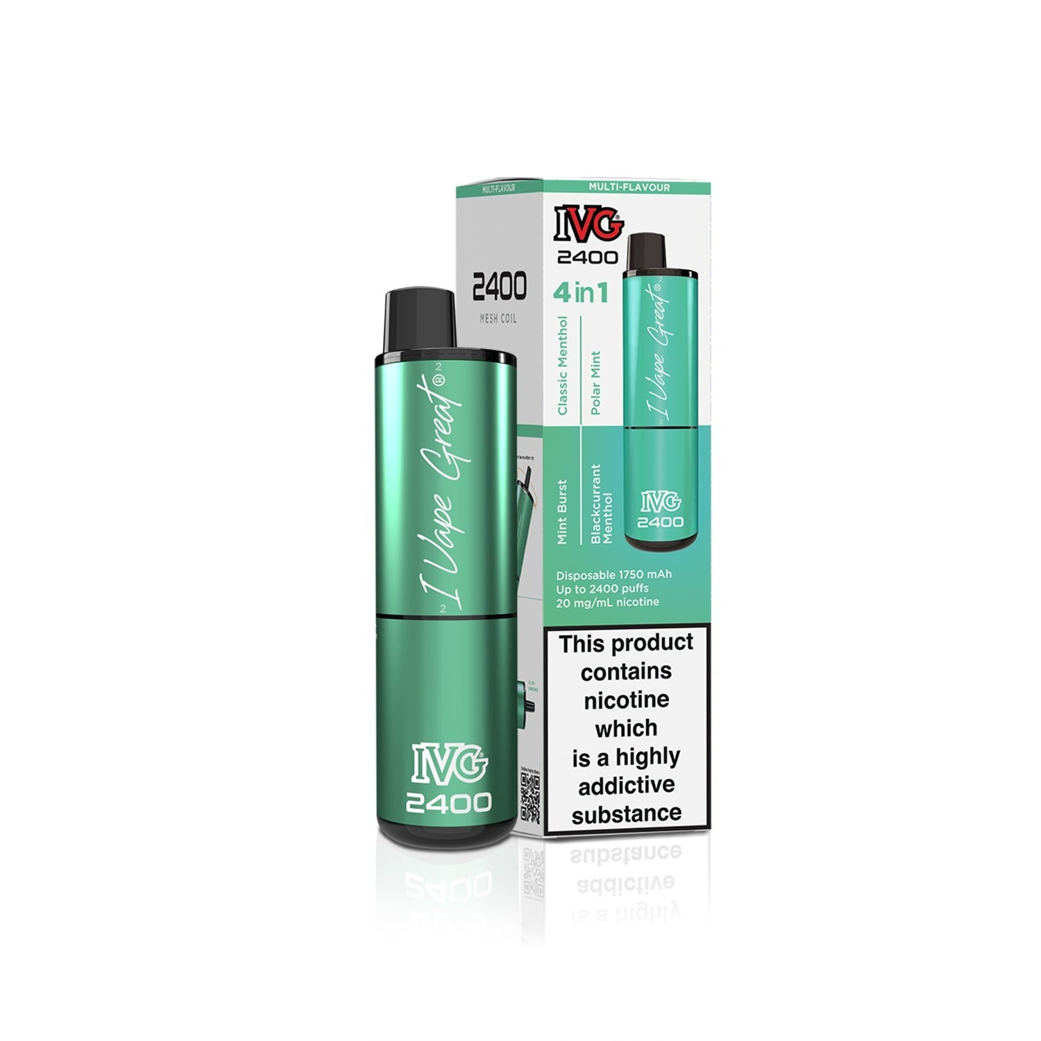 Ivg 2400 4 in 1 : Menthol edition