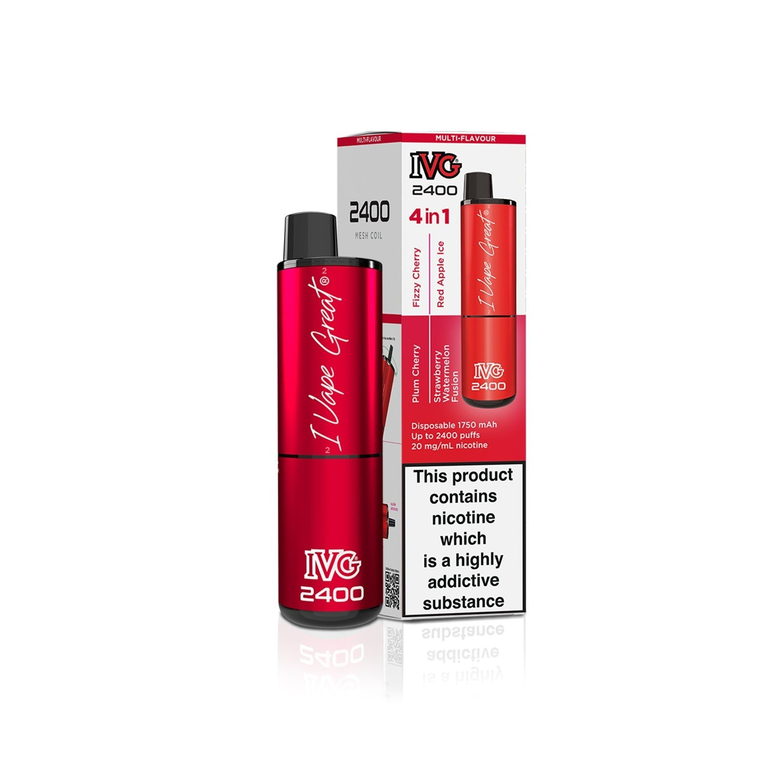 Ivg 2400 4 in 1 : red edition