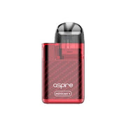 Aspire minican+ : semi transparent red