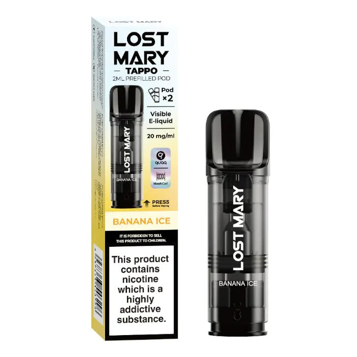 Lost mary tappo pods : banana ice