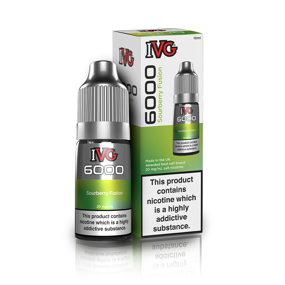 Ivg 6000: Sour Berry fusion